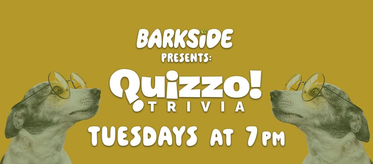 Tuesday Quizzo Trivia @ Barkside Detroit || 7PM 