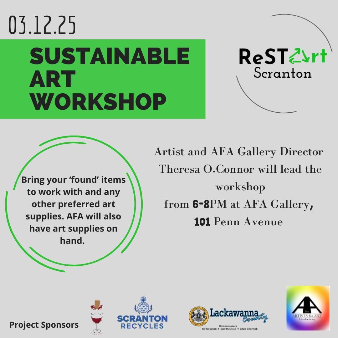 ReSTart Scranton- Sustainable Art Workshop