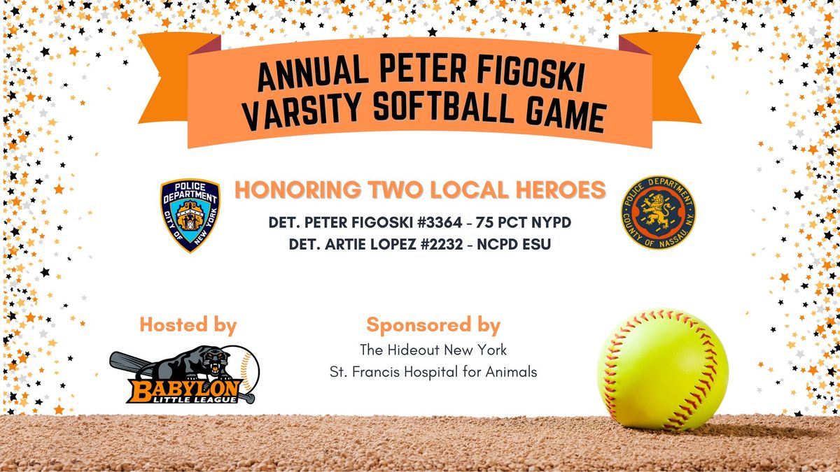 Annual Peter Figoski Game - Varsity Softball Babylon vs. Southampton