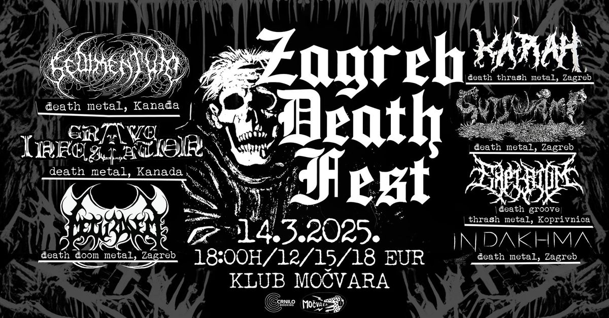 Zagreb Death Fest u Mo\u010dvari!