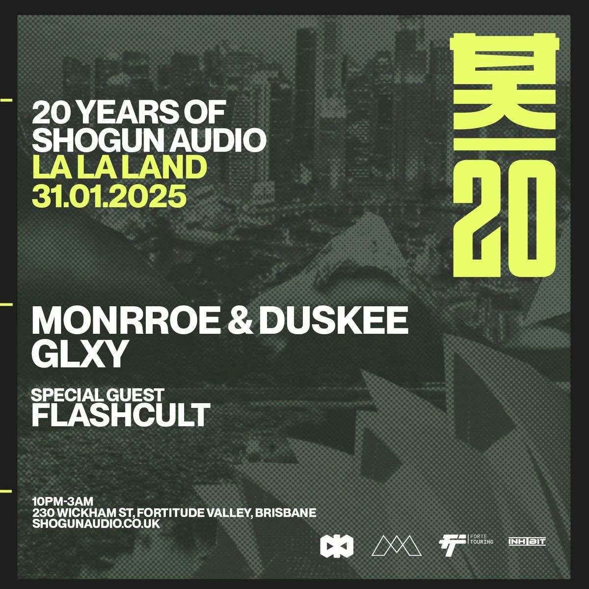 Massive presents 20 Years of Shogun Audio ft. Monrroe, Duskee & GLXY