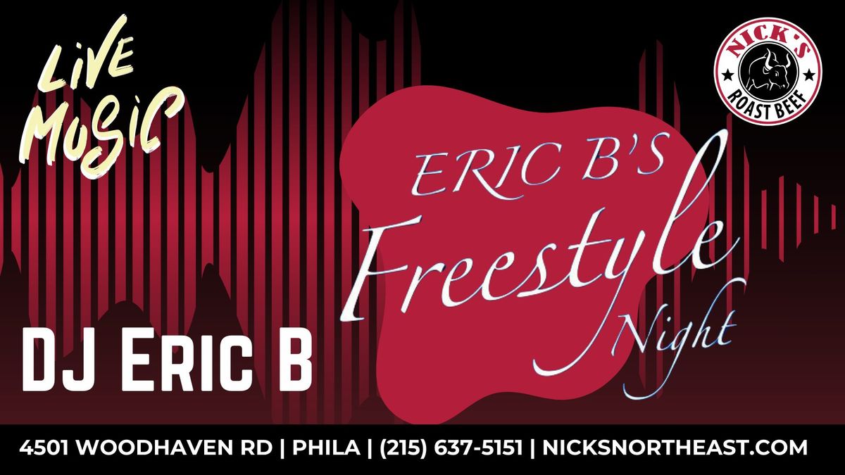 DJ Eric B Freestyle Night