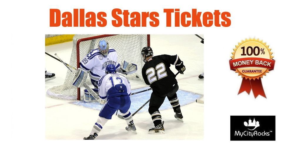 NHL Playoffs: Dallas Stars vs Vegas Golden Knights Game 3 Hockey Tickets American Airlines Center TX