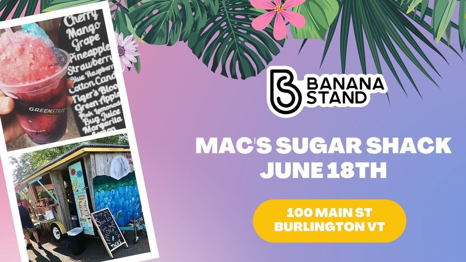 Macs Sugar Shack at Banana Stand, 100 Main St, Burlington, VT 05401