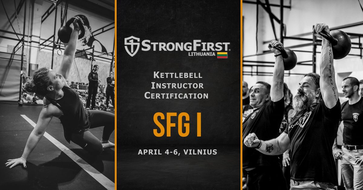 StrongFirst Kettlebell (Gir\u0173) I lygio instruktoriaus sertifikacija