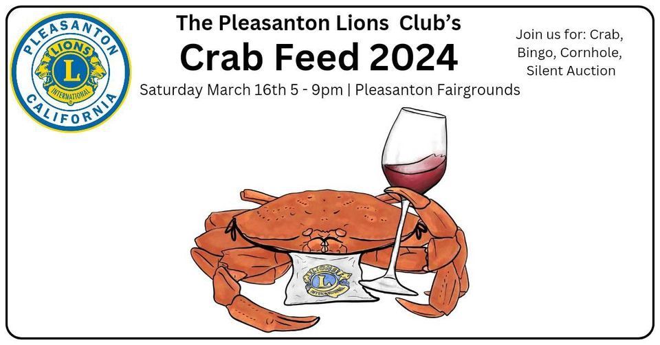 Pleasanton Lions Club Crab Feed 2024