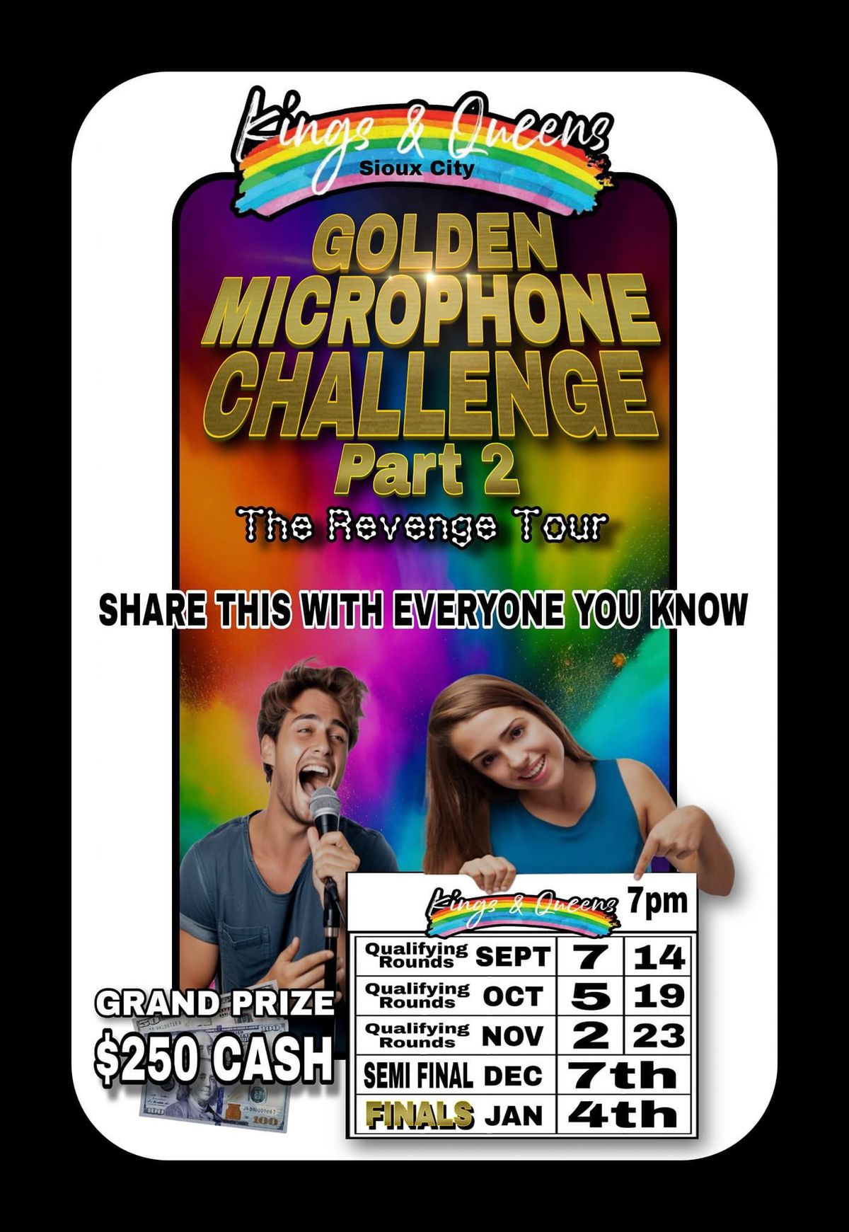 Golden Mic Challenge \u201c The Revenge Tour\u201d Qualifying 