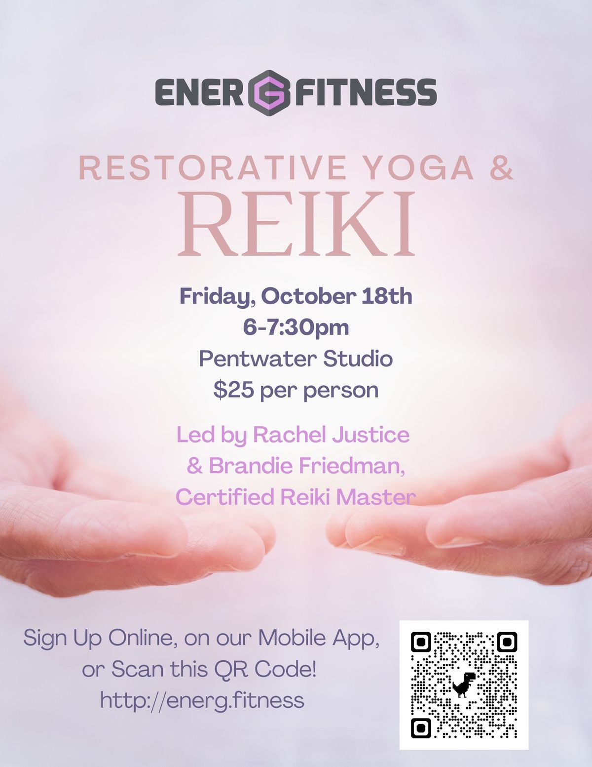 Restorative Yoga + Reiki