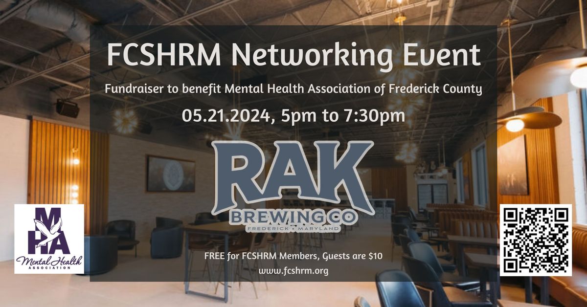 FCSHRM Networking Event at RAK Brewing Co