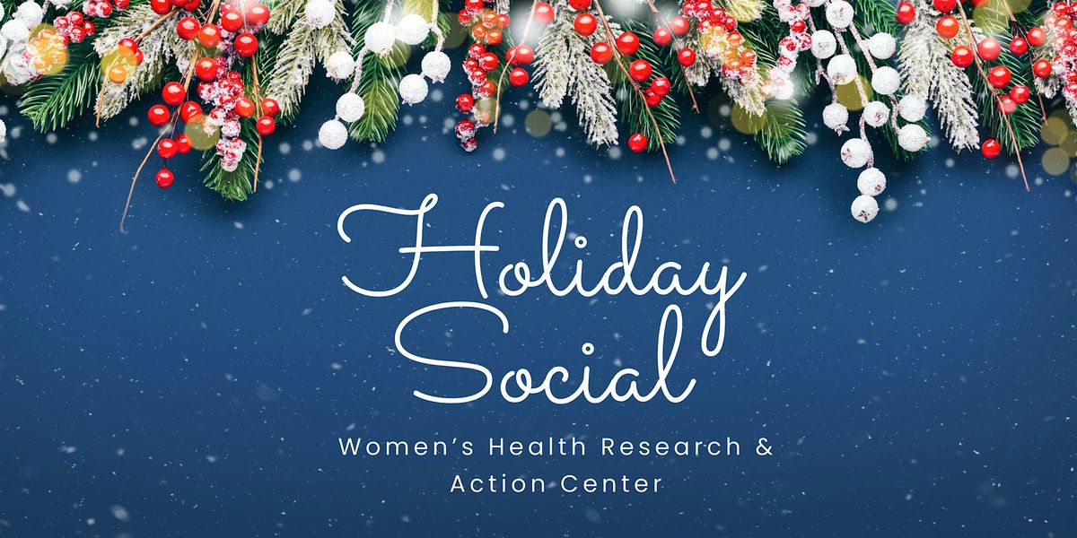 WHRAC Holiday Social: Sip, Support & Celebrate