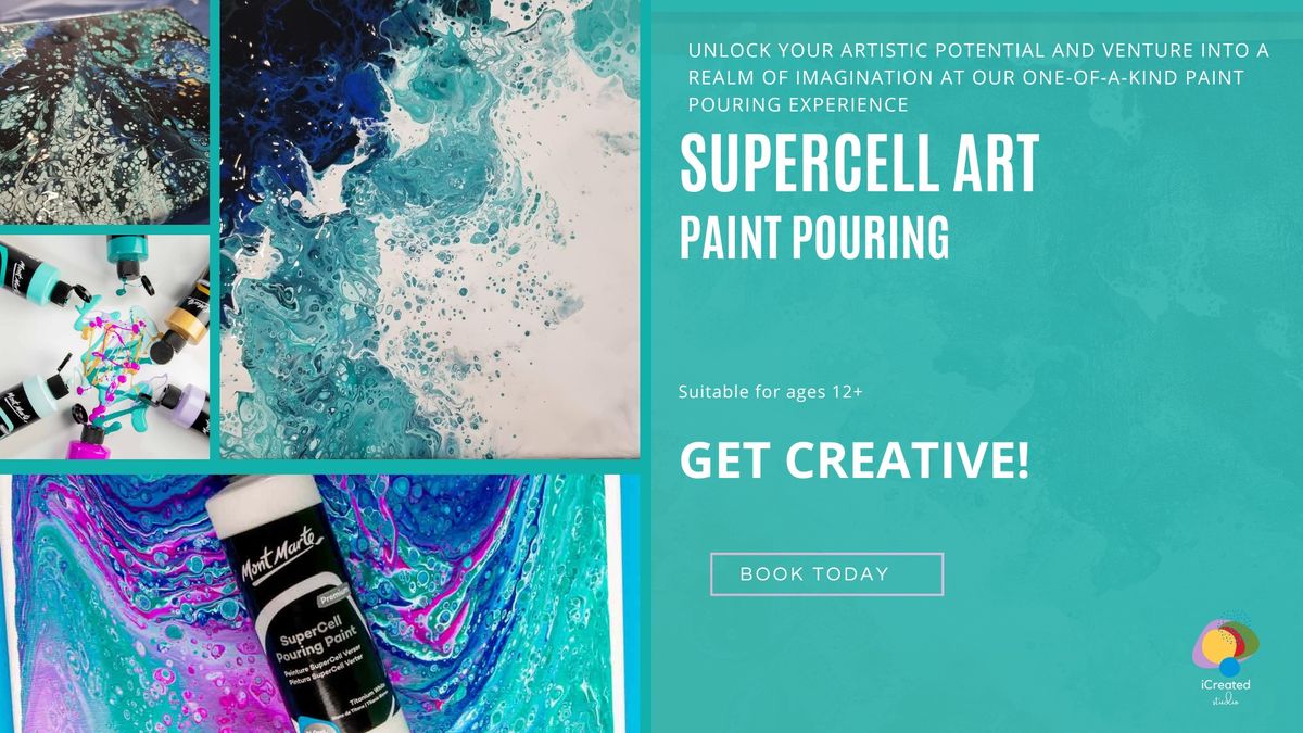 Supercell Art - Paint Pouring Workshop