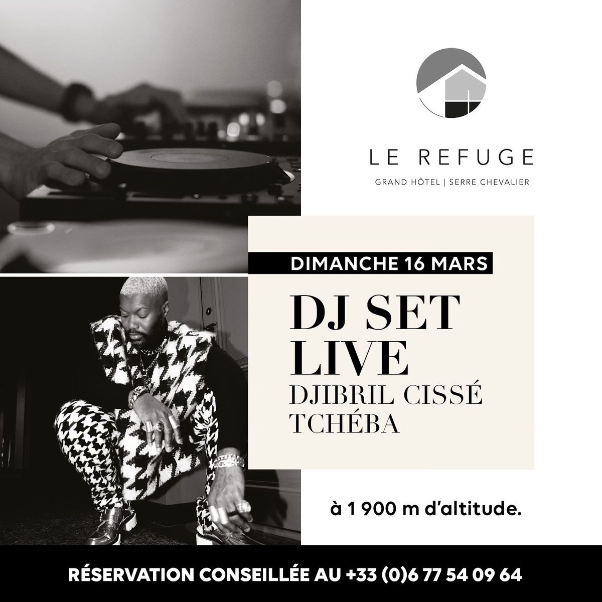 DJ Set Live - Djibril Ciss\u00e9 Tch\u00e9ba au Refuge