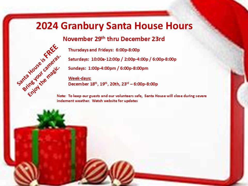 Granbury Santa House Chow Down at STUMPY'S Fundraiser