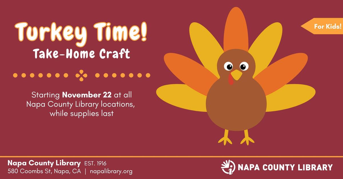 Turkey Time: Take-Home Craft