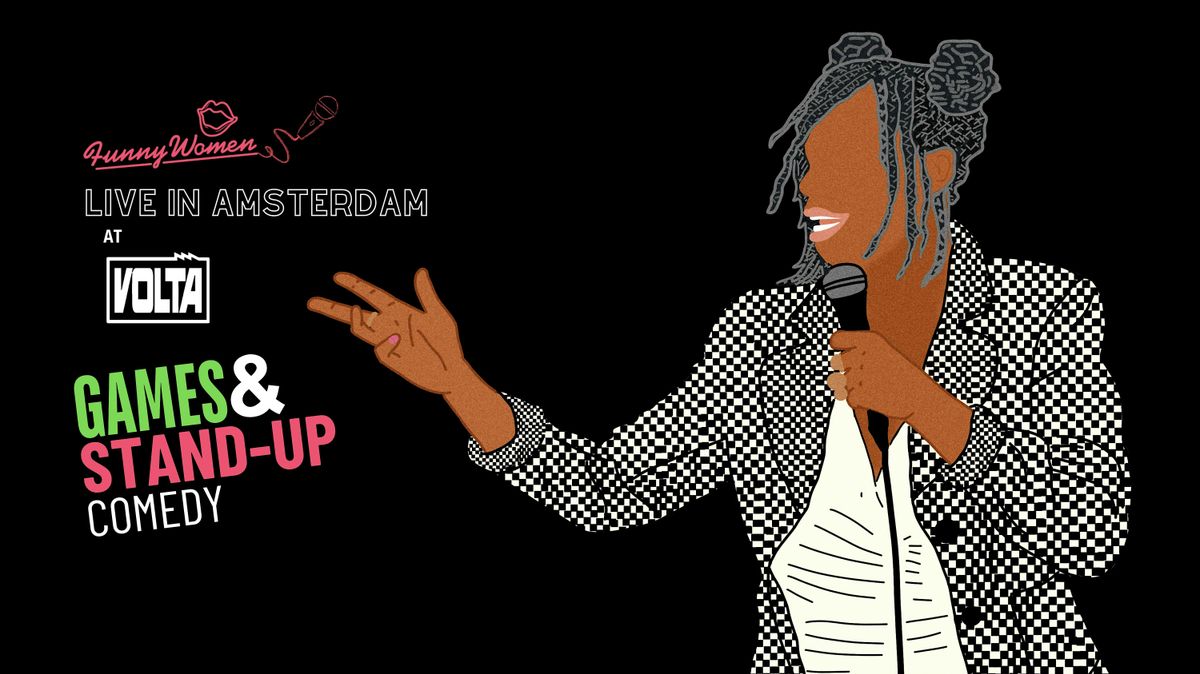 Funny Women Amsterdam Presents: Comedy & Games Night!