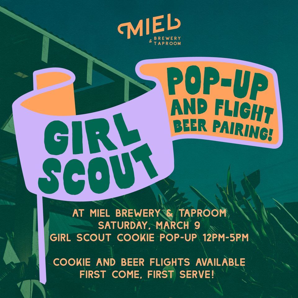 Girl Scout Cookie Pop-up + Beer Flight Pairing