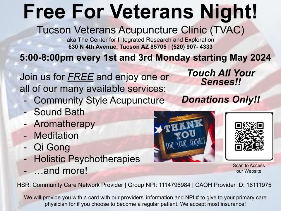 Free for Veterans Night