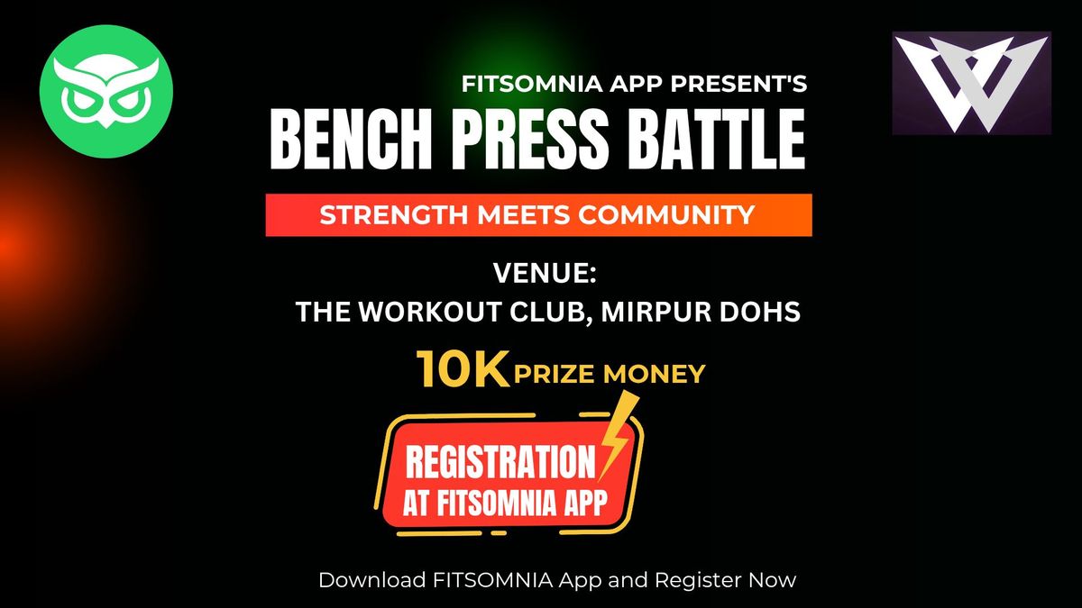 Bench Press Battle : Strength meets community 