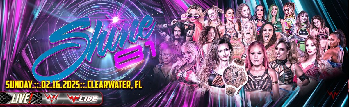 SHINE Wrestling presents SHINE 81 at the OCC Road House (Clearwater, FL)