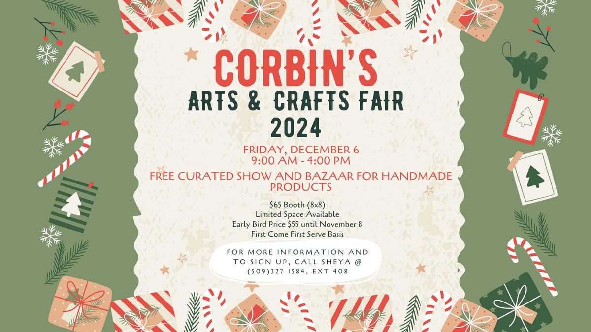 Corbin's Annual Holiday Arts & Crafts Fair 2024