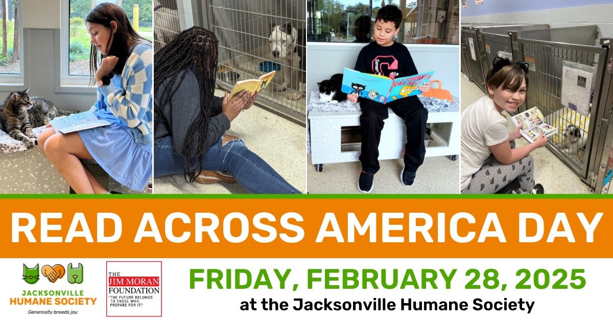 Read Across America Day at the Jacksonville Humane Society