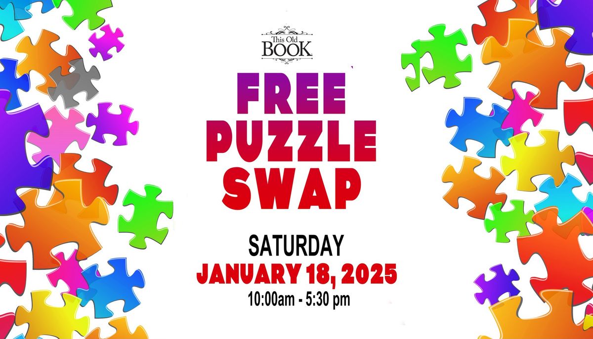 FREE This Old Book Puzzle Swap