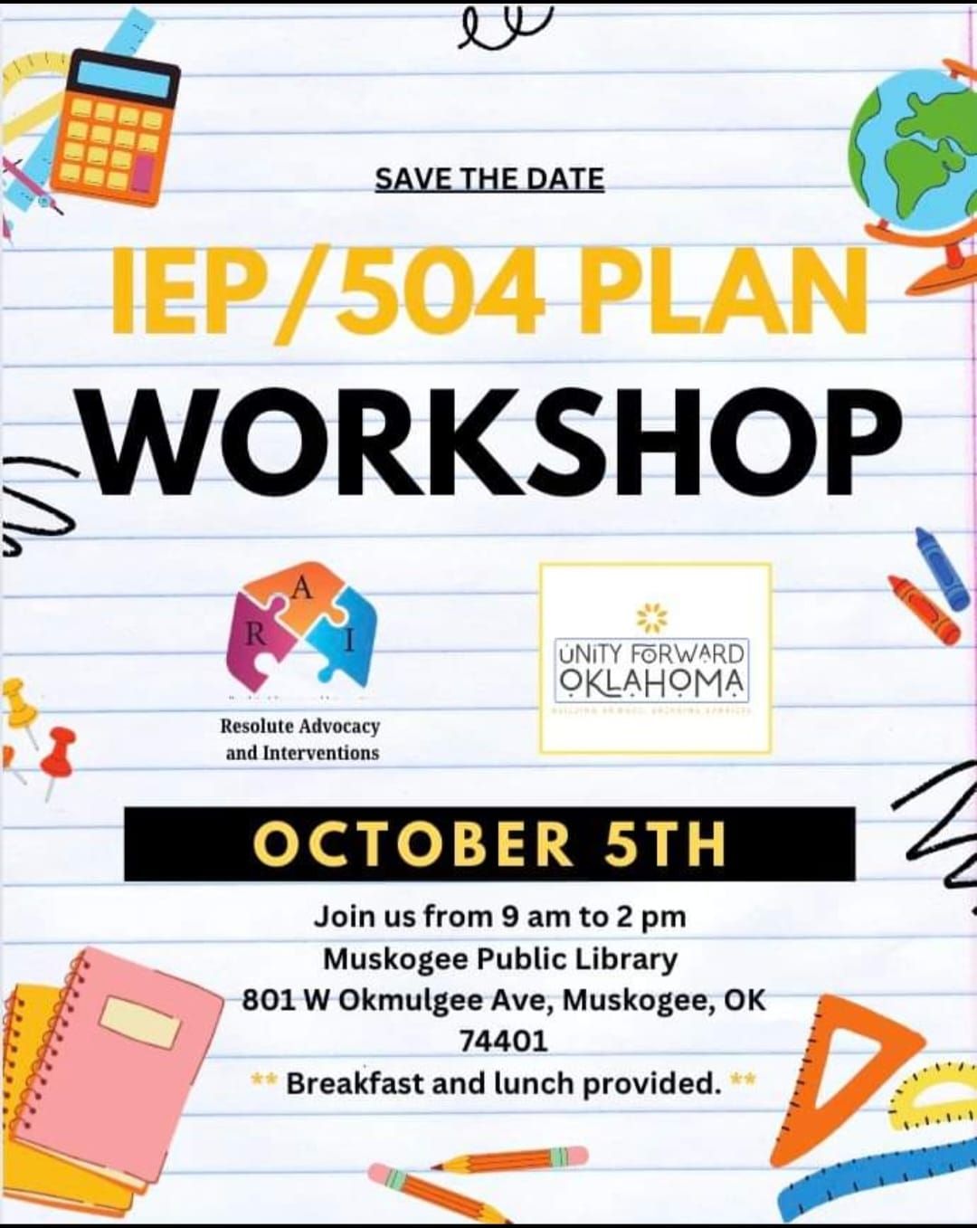 IEP\/504 Plan Workshop