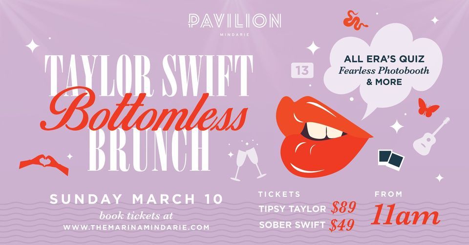 Taylor Swift Bottomless Brunch 