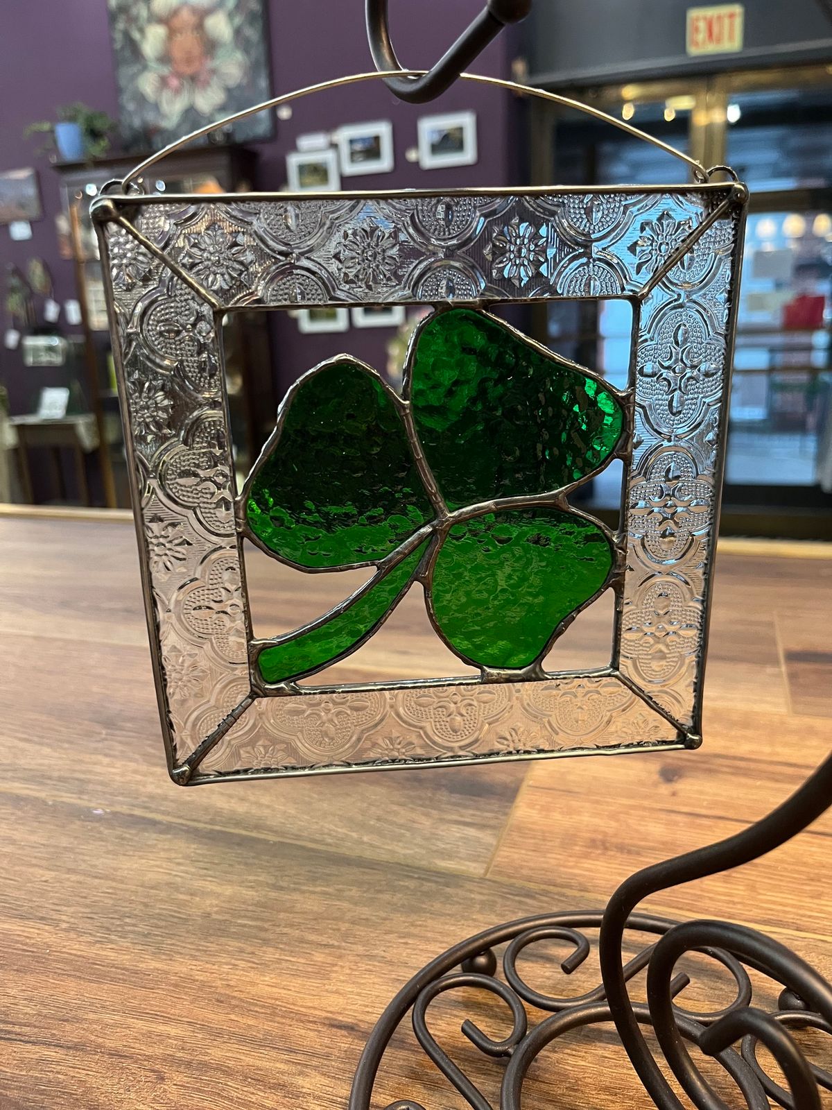 Beginning Stained Glass Class-Shamrock