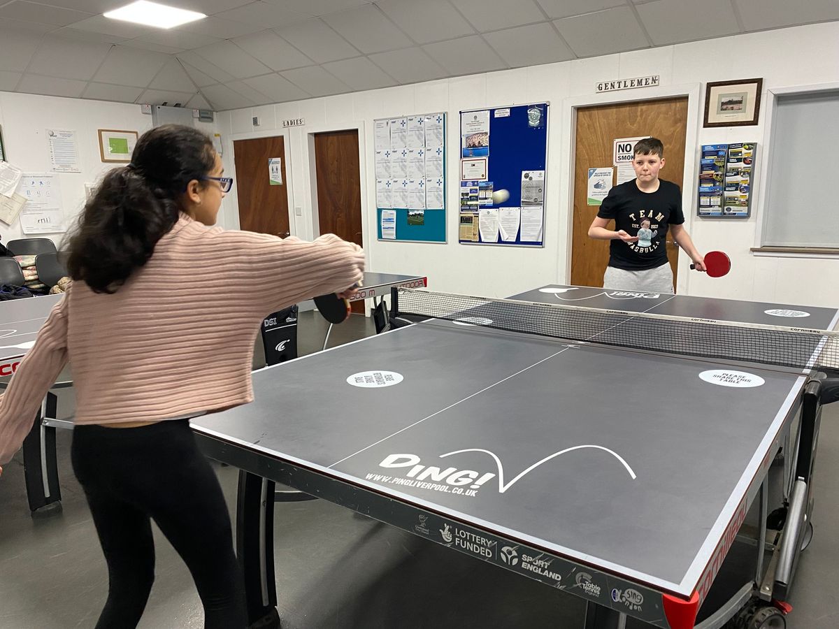 JUNIOR TABLE TENNIS 