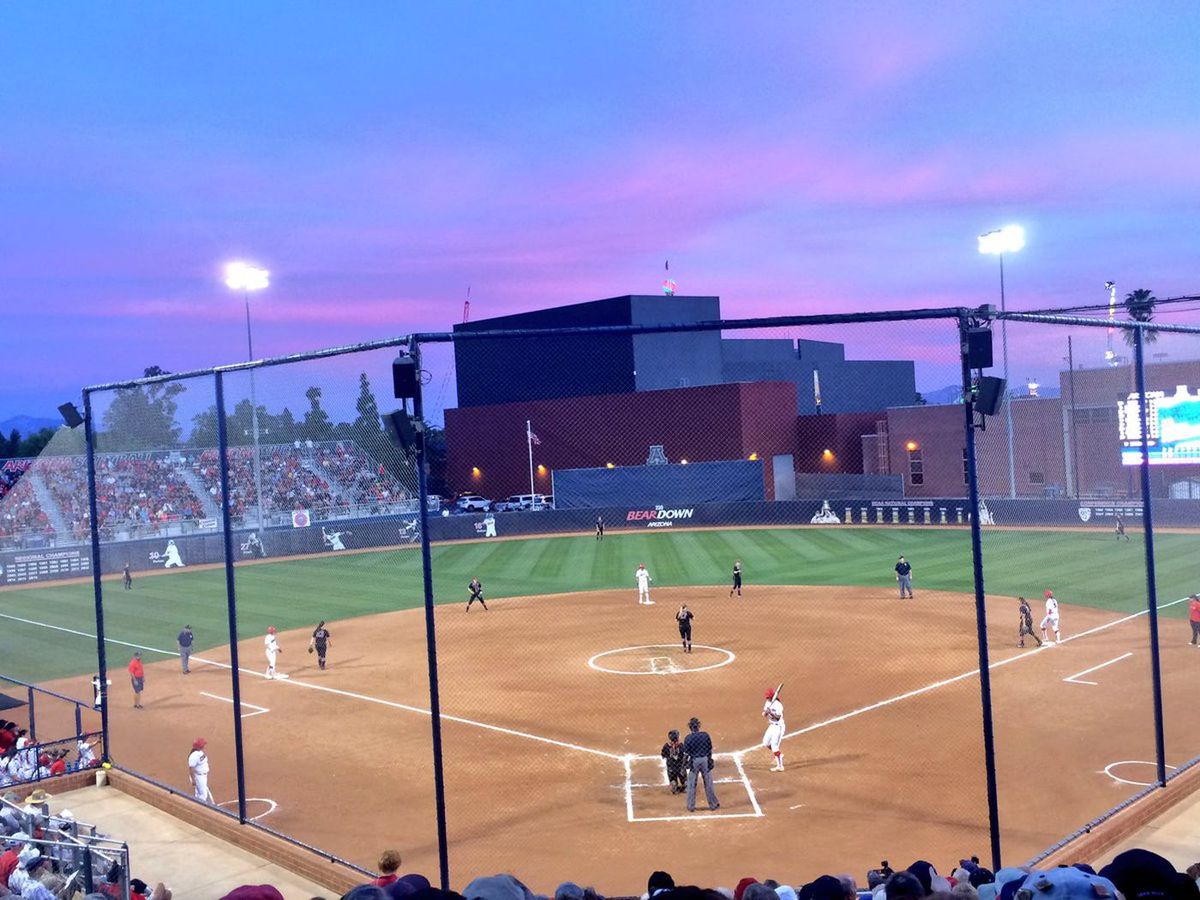 Texas Tech Red Raiders at Arizona Wildcats Softball at Rita Hillenbrand Memorial Stadium