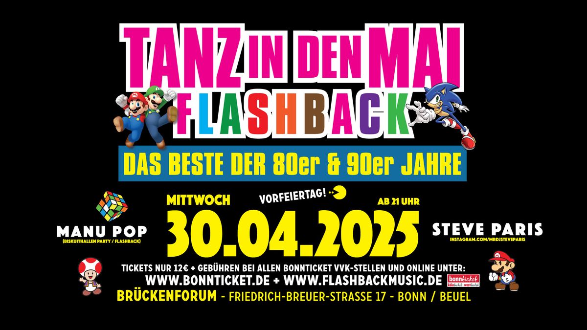 Tanz in den Mai 80s90s Flashback