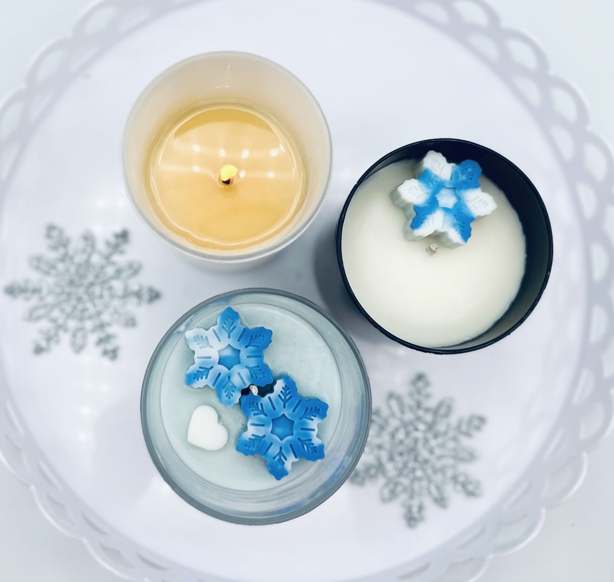 Sips & Snowflakes: Candle Making Class