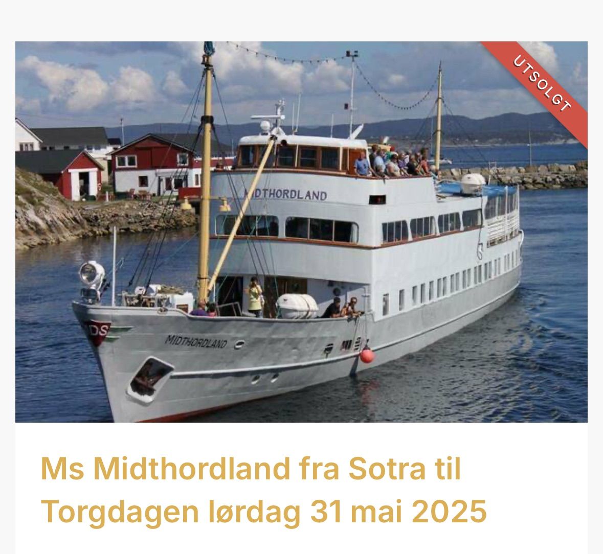 Midthordland 31 Mai Torgdagen 2025