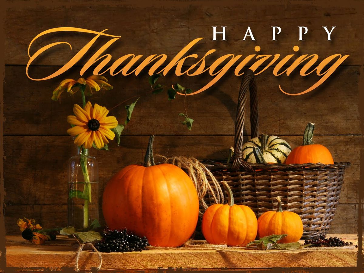 Thanksgiving Dinner Special - Thursday, November 28, 2024