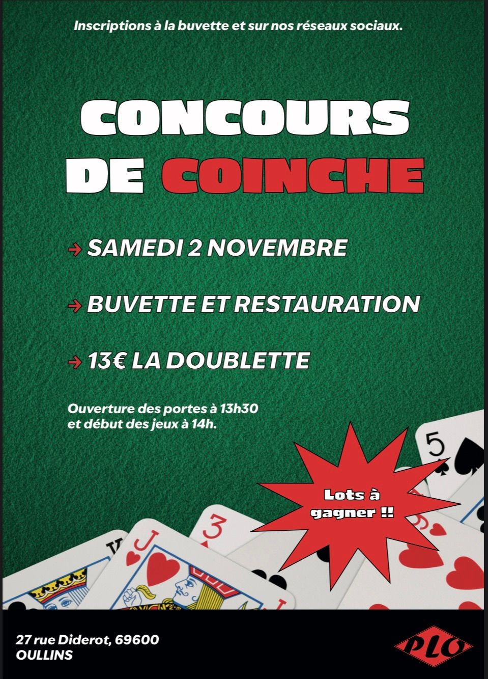 Concours de coinche