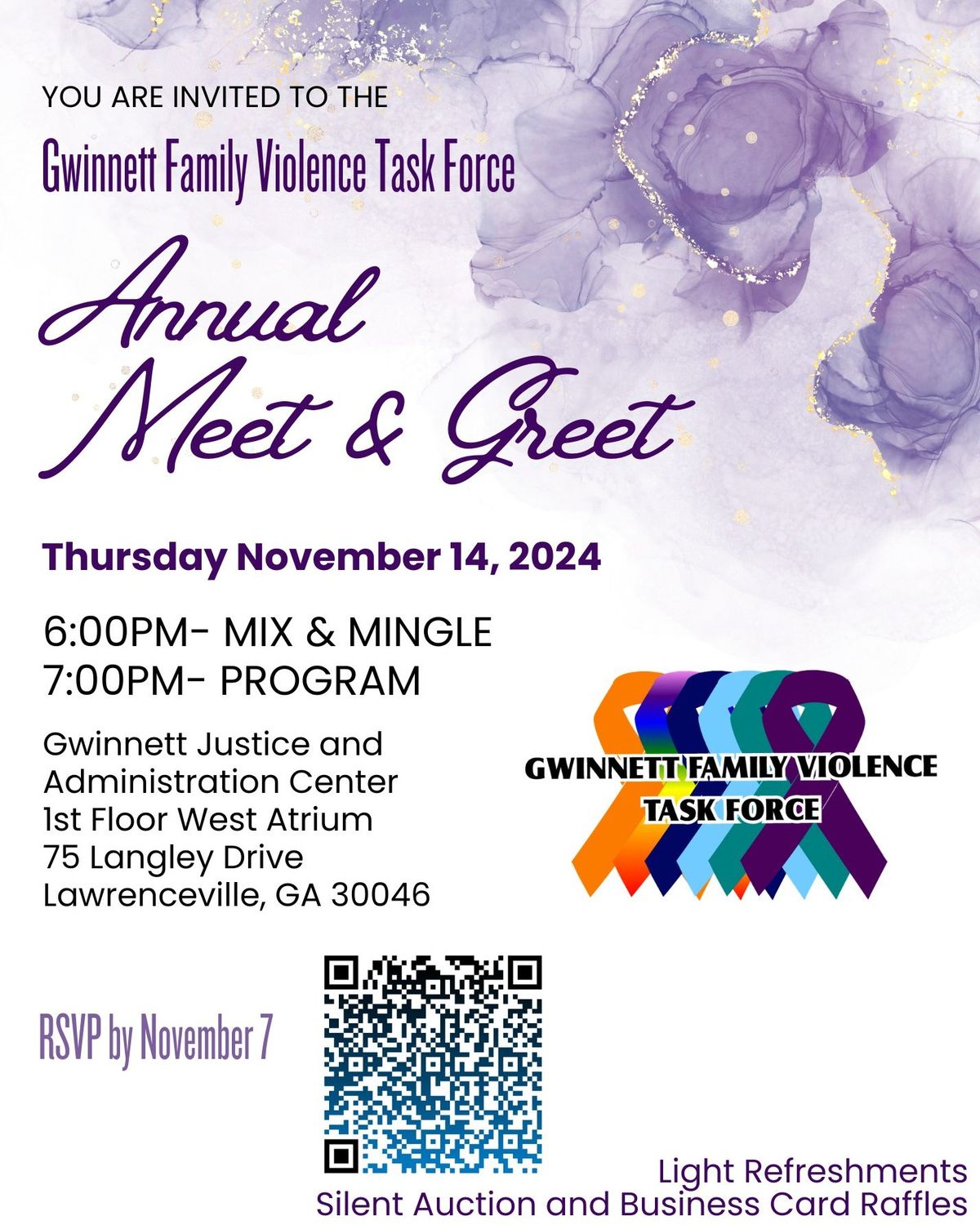 Gwinnett Family Violence Task Force Annual Meet & Greet