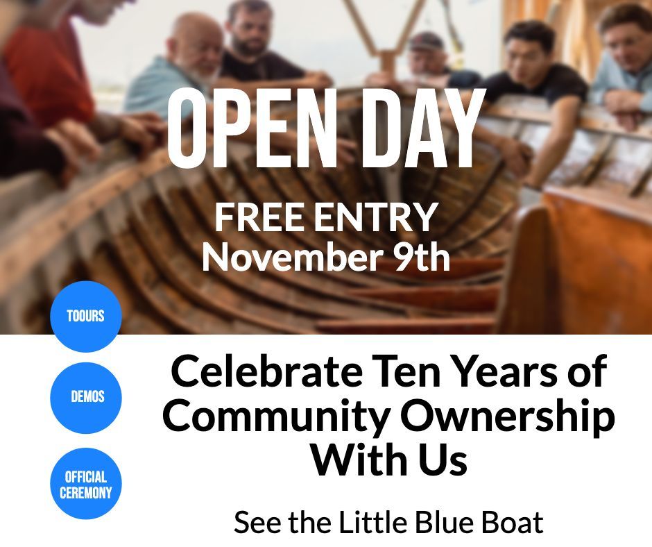 Wooden Boat Centre Community Open Day - FREE