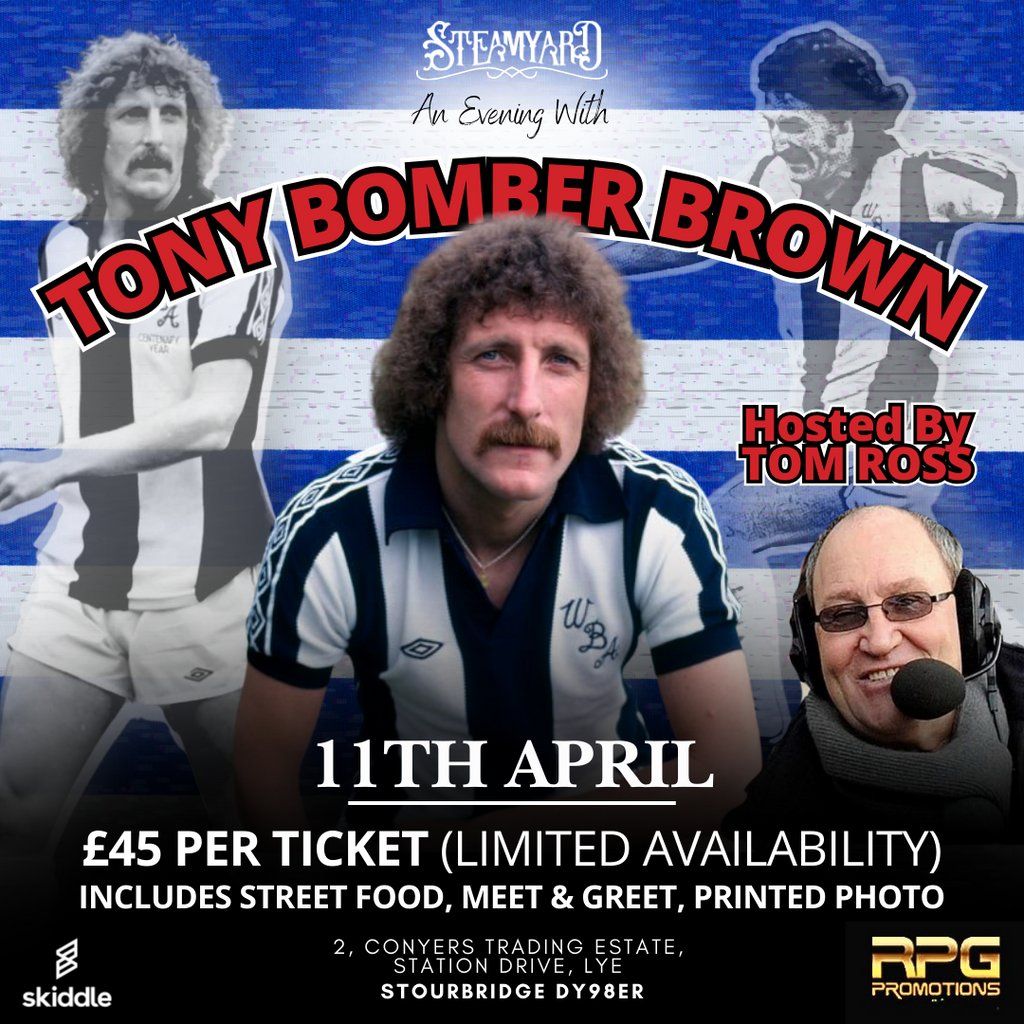 An Evening With Tony Bomber Brown