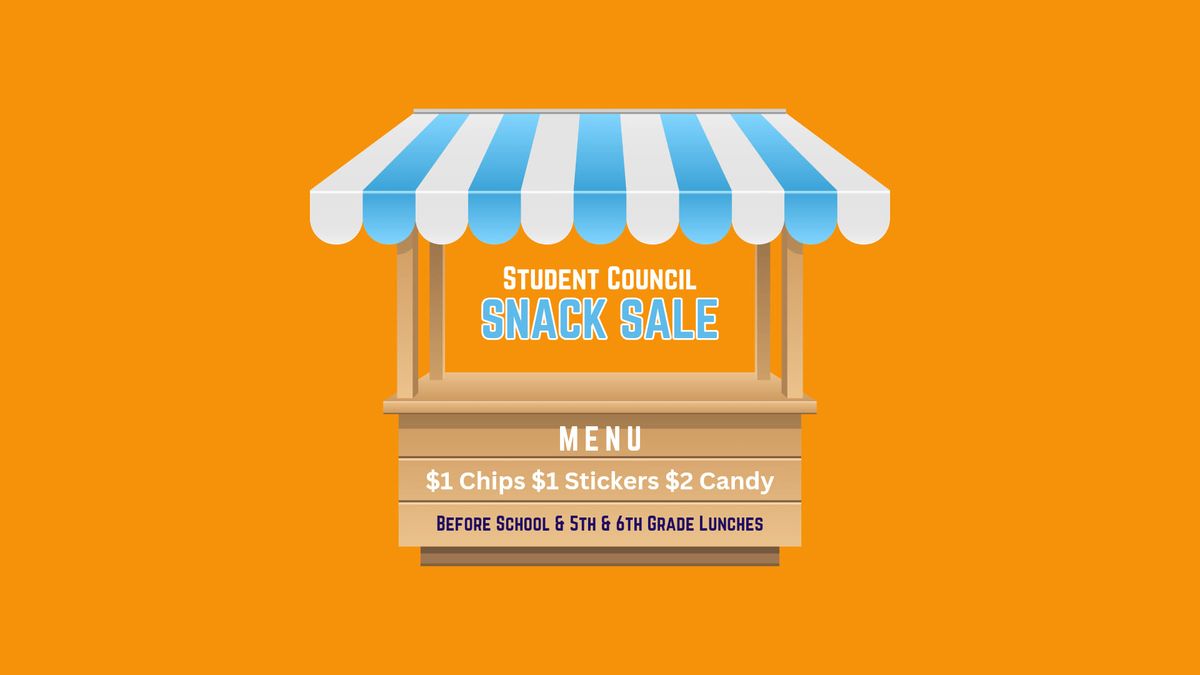 Snack Sale!