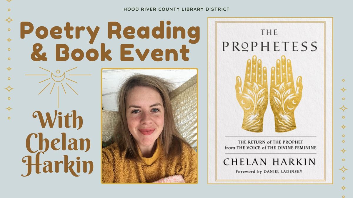 Poetry Reading & Event with Chelan Harkin 