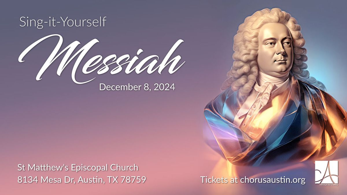 Sing-it-Yourself Messiah