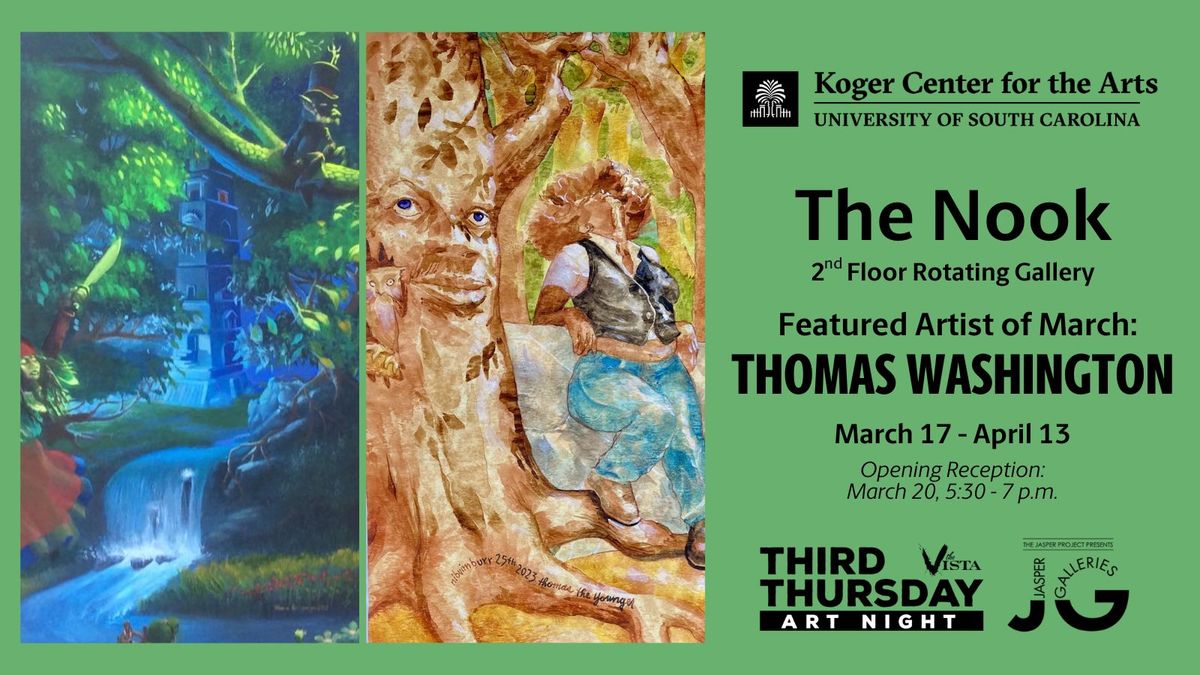 Third Thursday Art Night with Thomas Washington