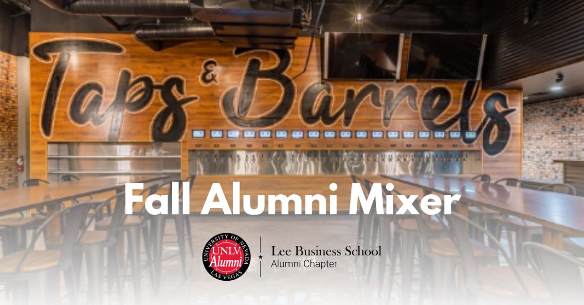 Lee Business School Alumni Chapter Fall Mixer