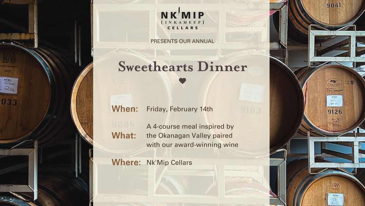 Sweetheart Dinner at Nk'Mip Cellars