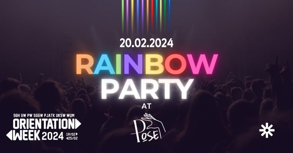ERASMUS RAINBOW PARTY | La Pose | 20.02