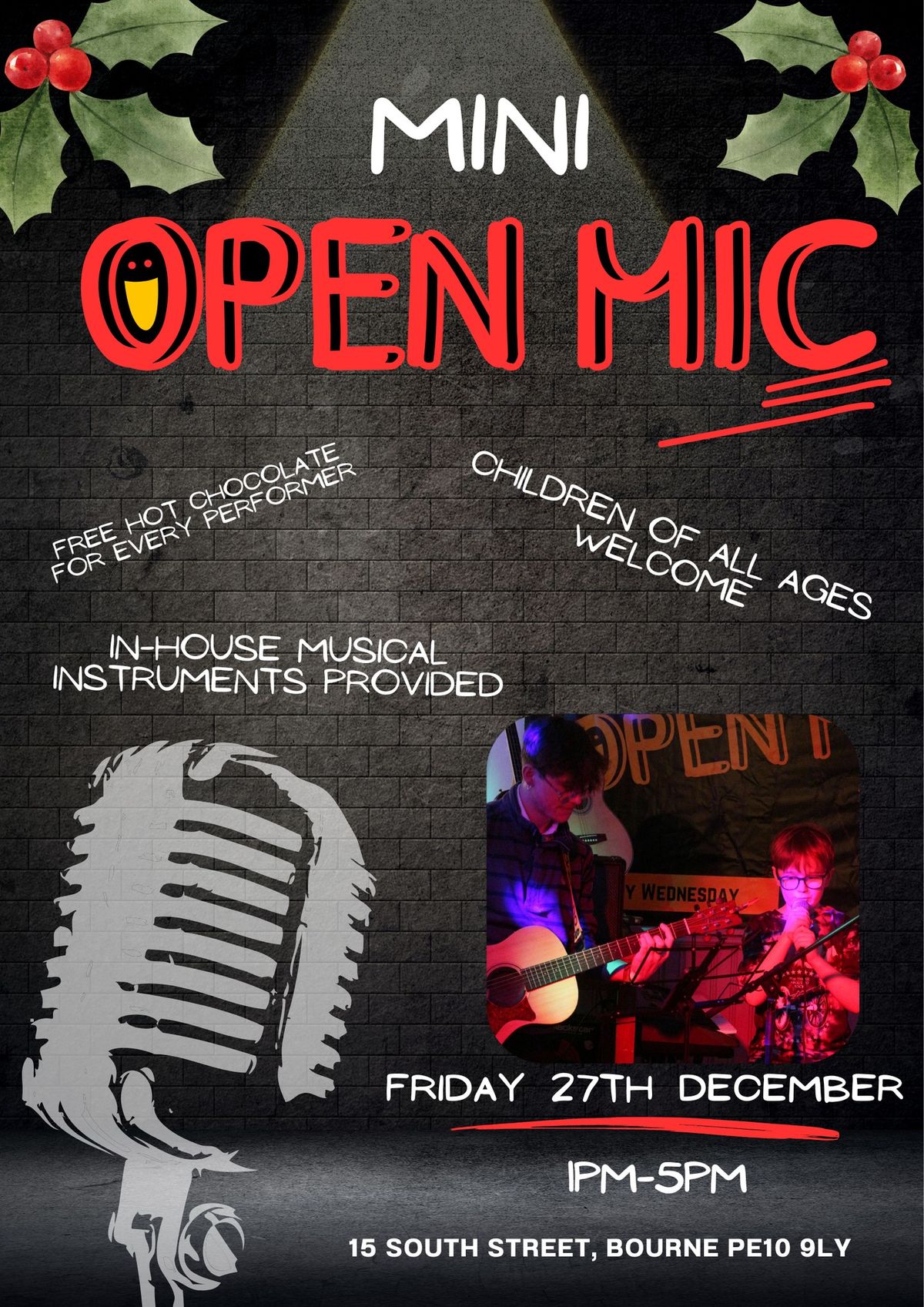 Masons Arms Mini's Open Mic - Christmas Special