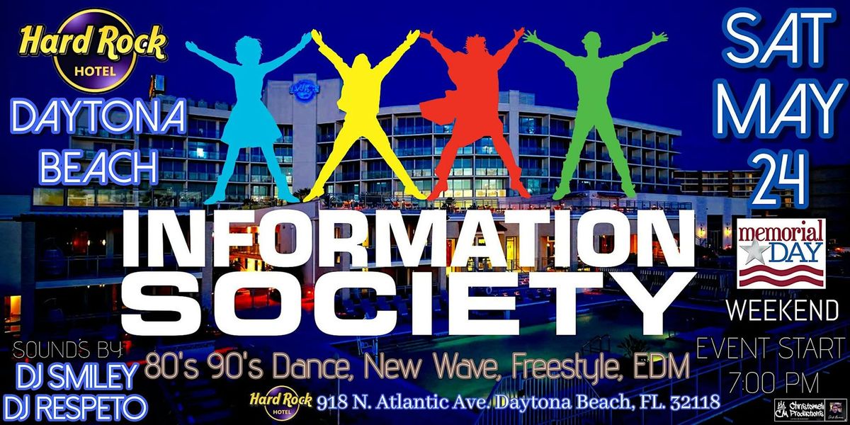 Information Society Live In Concert!    Freestyle By The Beach-Summer Throwback Jam!