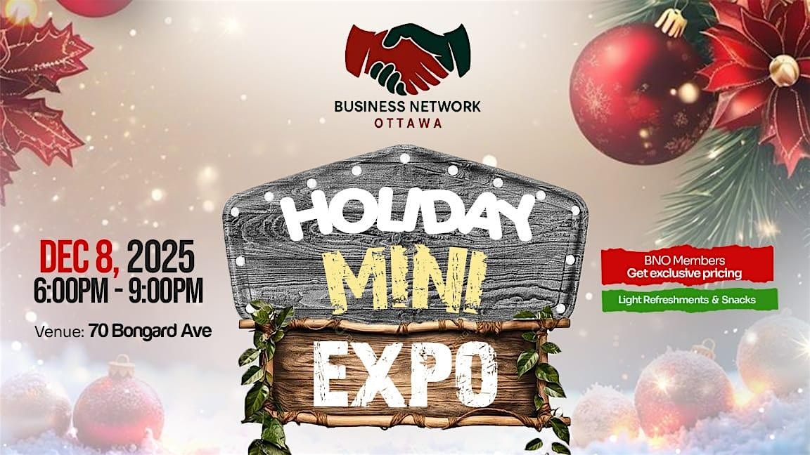 BNO Winter Business Expo - Want to SHOP Local and WIN amazing door prizes?