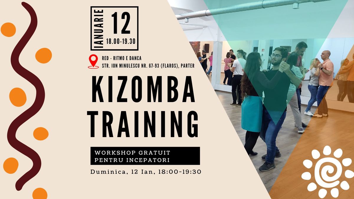 Kizomba Training - curs dans gratuit pentru incepatori